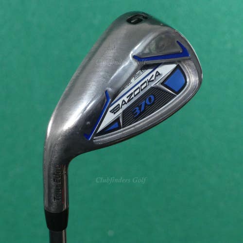 LH Tour Edge Bazooka 370 Single 9 Iron Factory Steel Uniflex