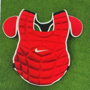 Pro issue nike catchers chest protector 16” red