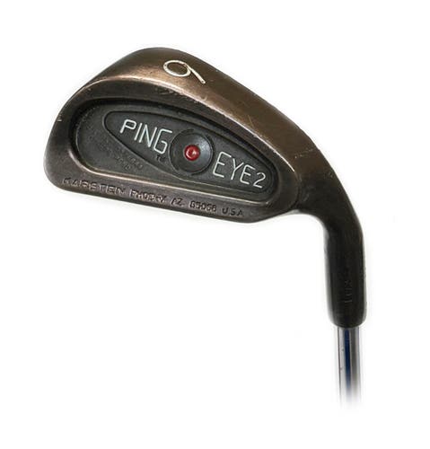 Ping Eye 2 BeCu Single 6 Iron Red Dot Steel True Temper XP 95 R300 Regular Flex