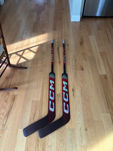 Senior CCM XF Pro Regular Goalie Stick 26" Paddle Pro Stock (New)