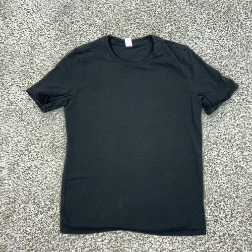 Lululemon Shirt Mens XS Black Crewneck Athletic Casual Tee Sports Workout Gym