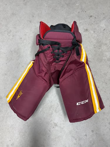 Arizona Sun Devils XL +2 (USED) Senior CCM Pro Stock HP45 Hockey Pants