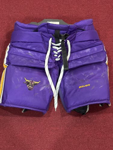 Senior Medium Bauer Hockey Goalie Pants Pro Stock Item#MNGPM