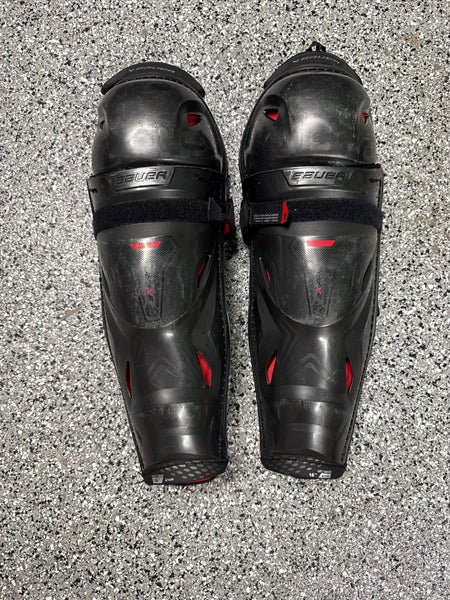Senior Bauer Vapor 3X Pro 16" Shin Pads (Used)