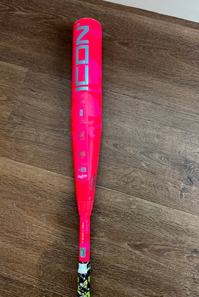 2025 Rawlings Icon Electric Unicorn Pink USSSA (-8) 23 oz 31"