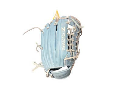 Used Z GLOVES AMERICAN KIP BB/SB Glove RH Throw Royal Blue 12" 11846-S000098680