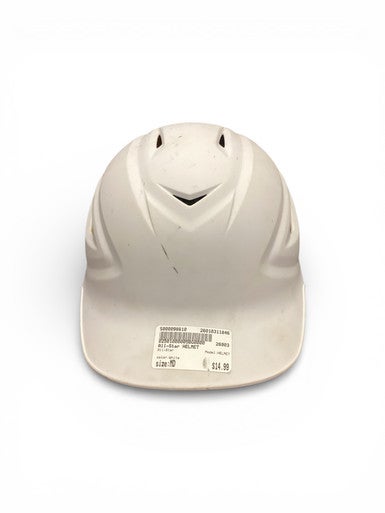 Used All-Star HELMET Batting Helmet No Mask White MD 11846-S000098610