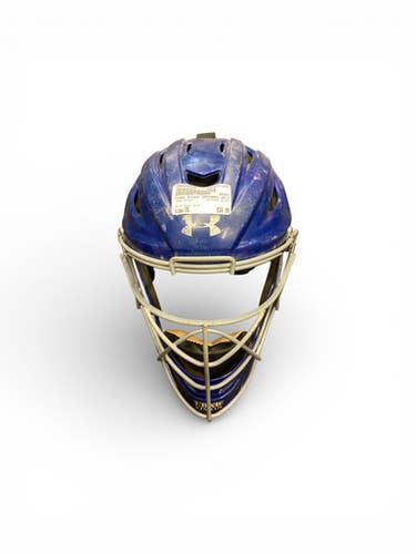 Used Under Armour CATCHERS HELMET Catchers Helmet w/Mask Royal Blue One Size 11846-S000098599
