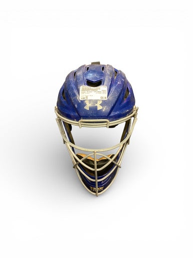 Used Under Armour CATCHERS HELMET Catchers Helmet w/Mask Royal Blue One Size 11846-S000098599