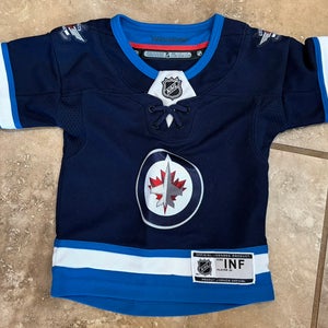 Blue Infant Unisex Winnipeg Jets Home Jersey