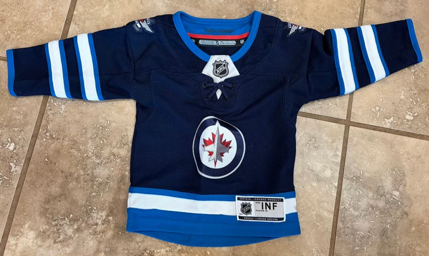 Blue Infant Unisex Winnipeg Jets Home Jersey
