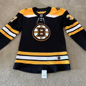 Men's Size 46 Boston Bruins Adidas Jersey