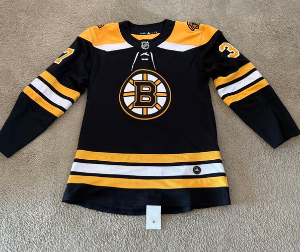 Men's Size 46 Boston Bruins Adidas Jersey