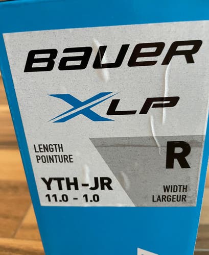 Bauer XLP Inline roller YOUTH hockey skates - ADJUSTABLE SIZE: Y11 to 1 (Used)