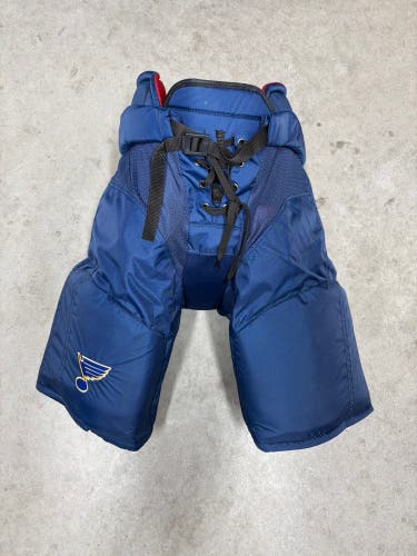 NHL St. Louis Blues X-Large New Senior CCM Pro Stock HP UCLX Hockey Pants