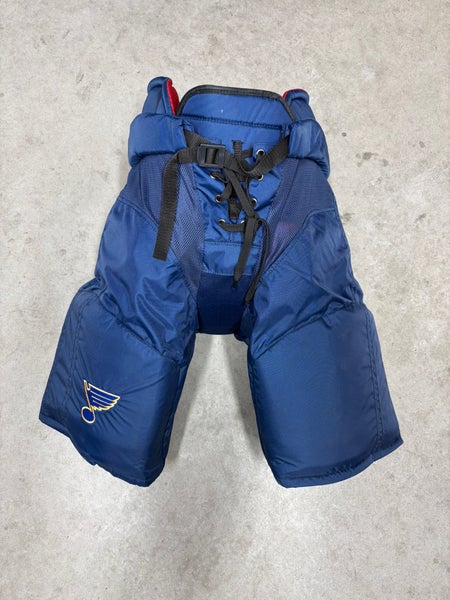 NHL St. Louis Blues X-Large New Senior CCM Pro Stock HP UCLX Hockey Pants