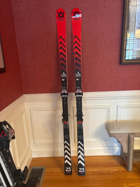 Volkl Racetiger GS 178 cm Racing Skis With Bindings Max Din 16 (Used)