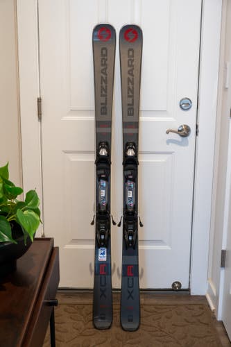 Men's 2024 All Mountain 153 cm Blizzard  XCR 77 Skis With Bindings Max Din 10 (Used)