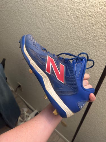 Blue Men's Size M 12.5 (W 13.5) New Balance Metal (Used)