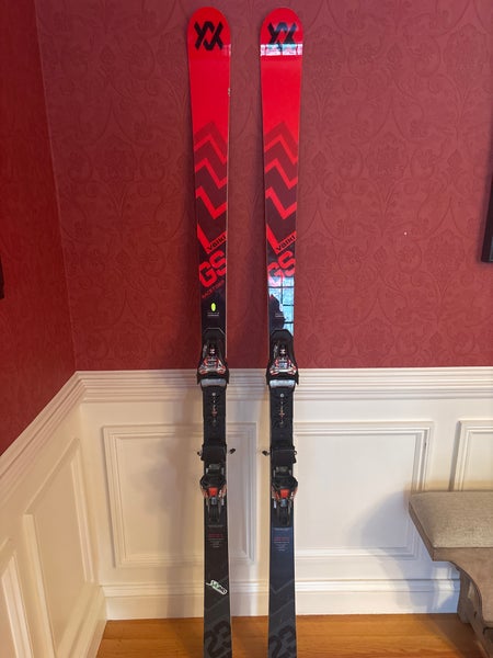 Volkl Racetiger GS 178 cm Racing Skis With Bindings Max Din 16 (Used)