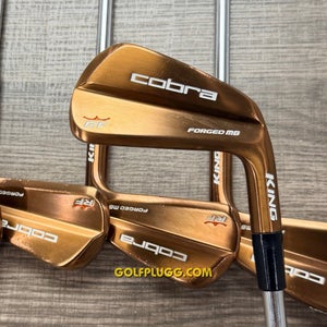 Cobra RF Forged MB Copper Iron Set 4-PW / KBS Steel, Stiff (148)