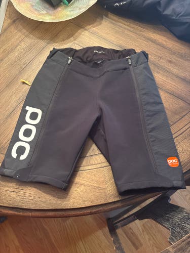 Black Unisex Adult Medium POC Ski shorts