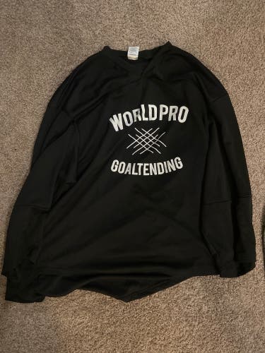 Black Goalie Cut Adult Unisex Jersey (Used)