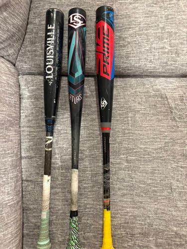 2023 Louisville Slugger Select PWR Hybrid BBCOR Certified Bat (-3) 30 oz 33" (Used)