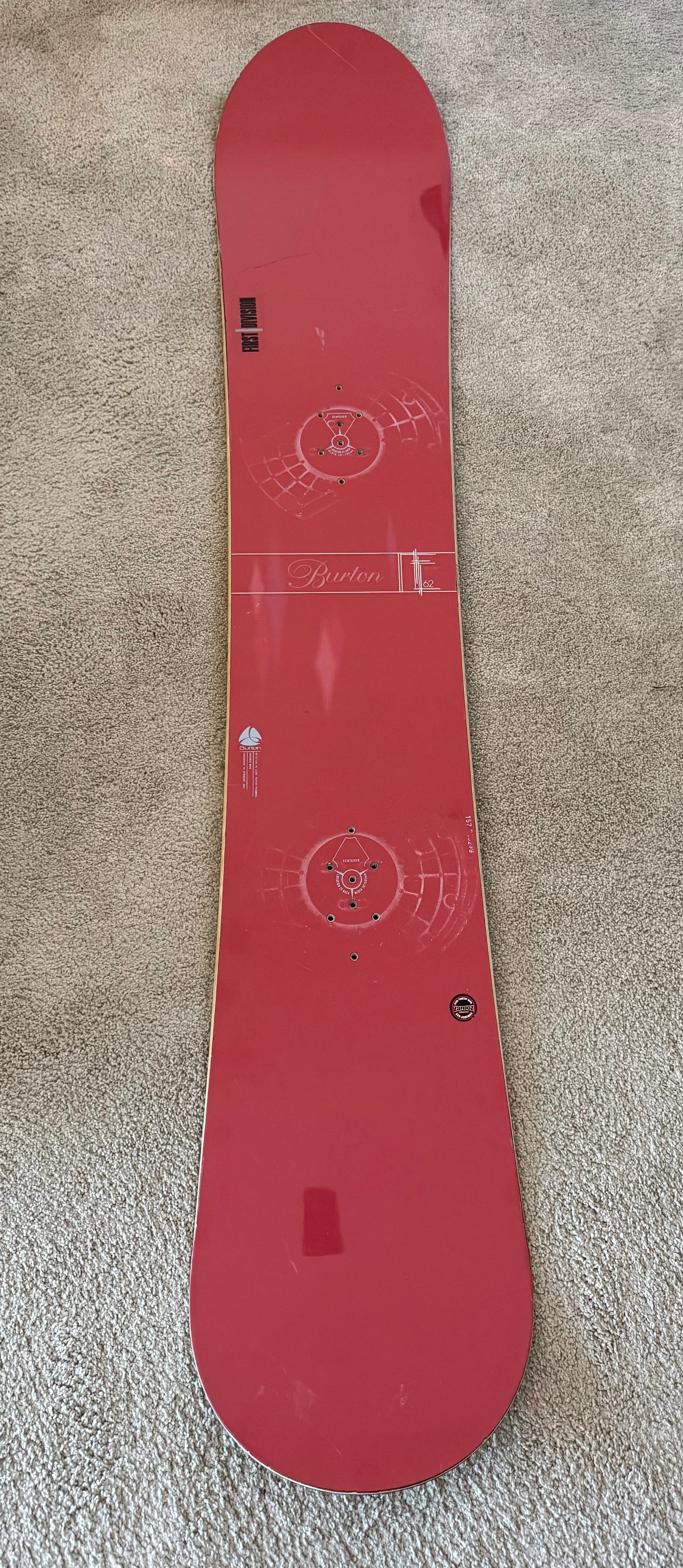 Burton FL Project Snowboard Very Stiff 162 cm | SidelineSwap | Buy