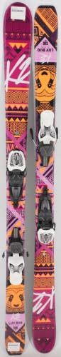 K2 Luv Bug Kids Skis with Bindings - 136 cm New