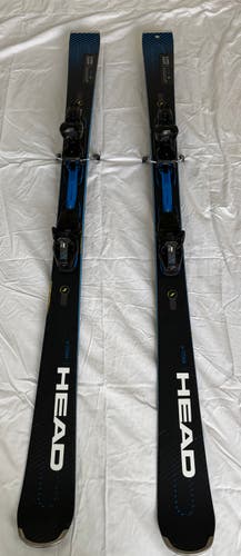 2022 All Mountain 163 cm HEAD Supershape e-Titan Skis With Bindings (Near-New)