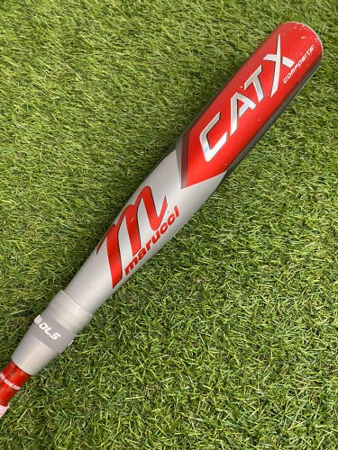 2023 Marucci CAT X Composite Bat USSSA Certified (-10) Composite 19 oz 29" (Used)