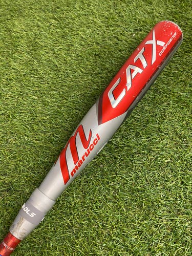 2023 Marucci CAT X Composite Bat USSSA Certified (-10) Composite 20 oz 30" (Used)