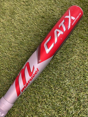 2023 Marucci CAT X Composite Bat USSSA Certified (-8) Composite 22 oz 30" (Used)