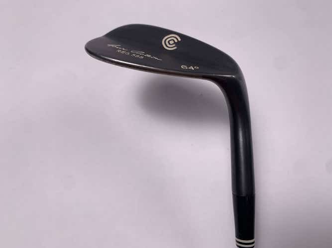 Cleveland 588 Gunmetal Black Lob Wedge LW 64* Dynamic Gold Stiff Steel Mens RH