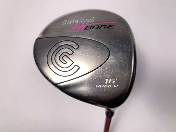 Cleveland Hibore Womens Series Driver 16* Aldila NVS Pink 45g Ladies Graphite RH