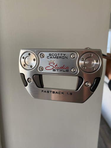 Titleist Scotty Cameron 2025 Studio Style Fastback 1.5 Putter 34 +HC MINT