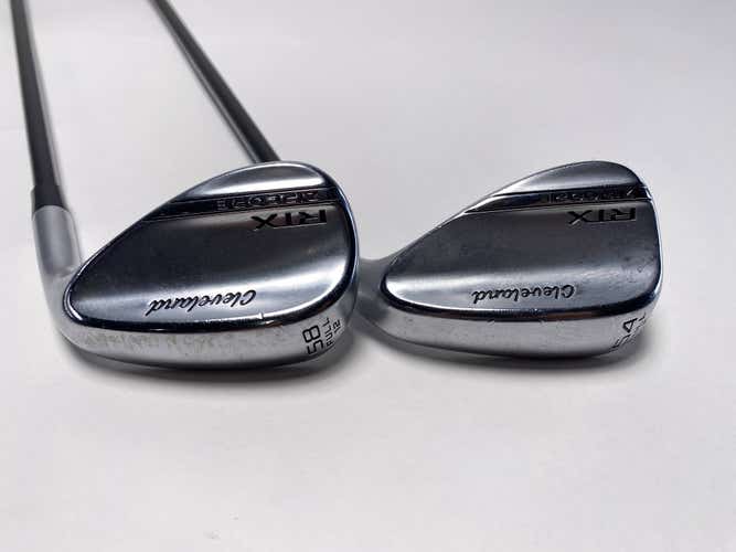 Cleveland RTX ZipCore Tour Satin Wedge Set 54* 12 | 58* 12 TGI 90 Mens RH