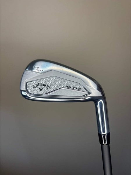 Callaway Elyte Max Fast 7-Iron Vanquish 4 R2 Senior Flex 37.25 MINT
