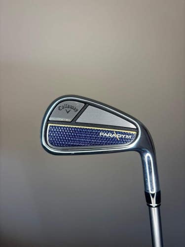 Callaway Paradym 7-Iron HZRDUS 65g 5.5 Regular Flex 37 MINT