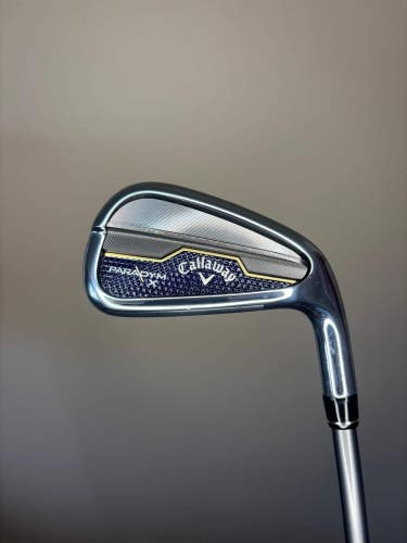 Callaway Paradym X 7-Iron HZRDUS 65g 5.5 Regular Flex 37 MINT