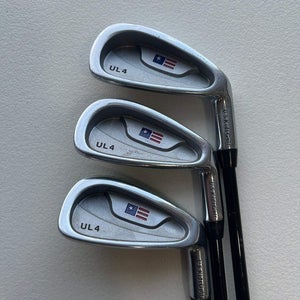 U.S. Kids UL4 Iron Set 6,8,PW KidPower Youth Flex NICE