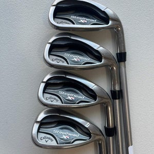 Callaway Steelhead XR Iron Set 7-PW C-Taper Lite 110 Stiff Flex Standard NICE