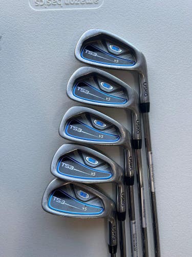 U.S. Kids TS3 v5 Iron Set 5-PW (no 8 iron) TS3 63" Youth Flex
