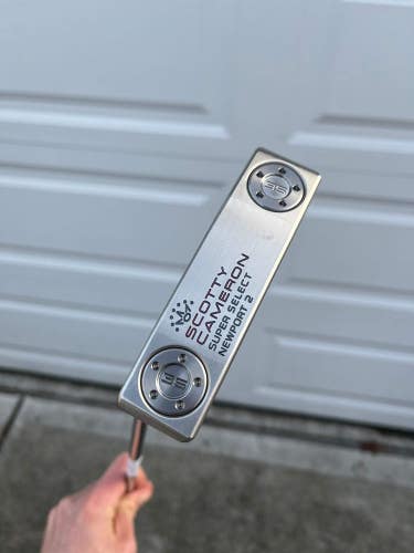 Scotty Cameron Super Select Newport 2 Putter Lefty 34 NEW