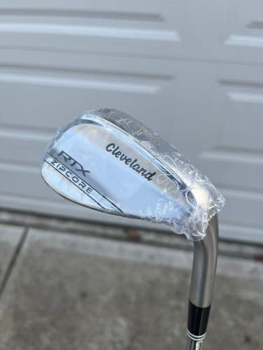 Cleveland RTX ZipCore Tour Satin Sand Wedge 56/10 Spinner Wedge Flex 35.25 NEW