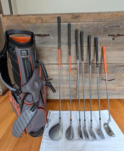 Junior US Kids Golf Ultralight 51 WT-10S Right Handed Clubs (Full Set) Junior 6 Pieces (Used)