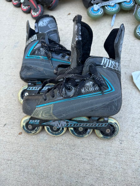 Mission Axiom A4 Inline Skates Regular Width Size 6 (Used)