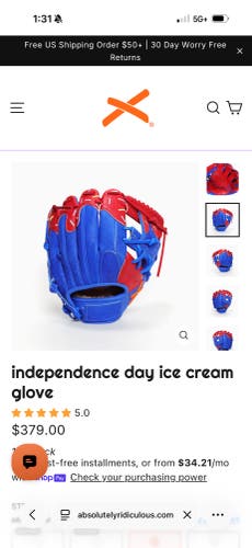 2024 RH Baseball Glove 11.5" (Used)