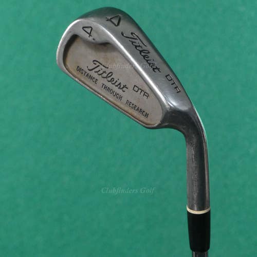 Titleist DTR Single 4 Iron Factory True Temper Steel Regular